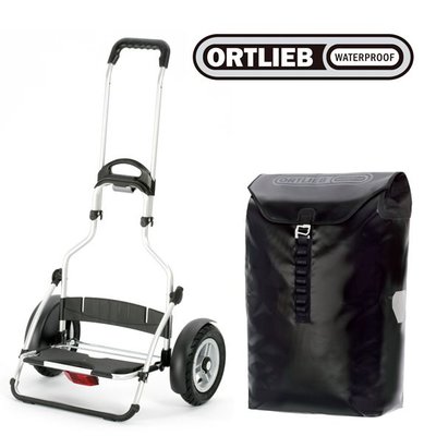 Andersen royal shopper plus Ortlieb - Zwart