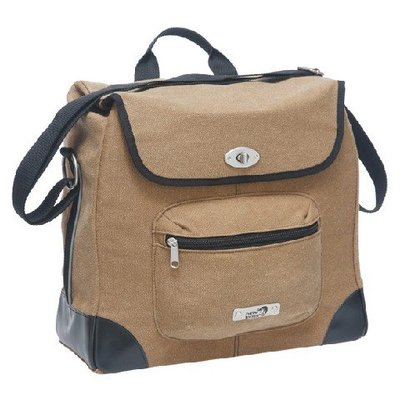 New Looxs enkele fietstas Alba Single - Canvas brown