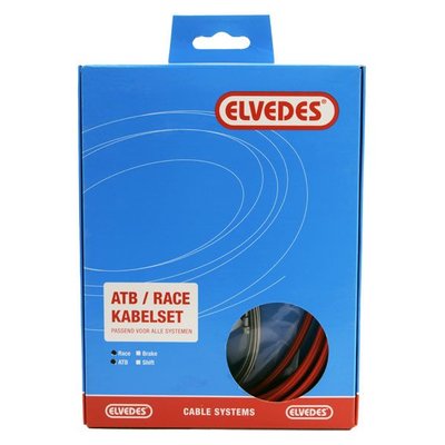 Elvedes Kabelset rem ATB/RACE Rood