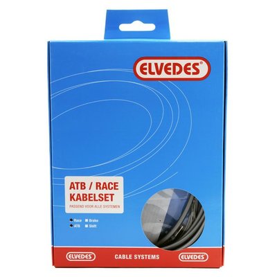 Elvedes Kabelset rem ATB/RACE Zwart