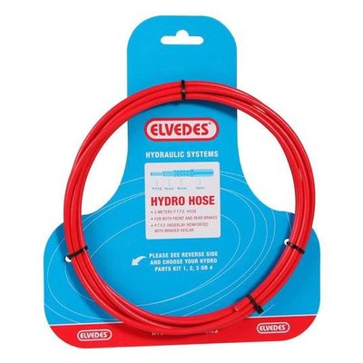 Elvedes Hydro hose Rood