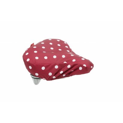 New Looxs zadelovertrek Large - Polka Red