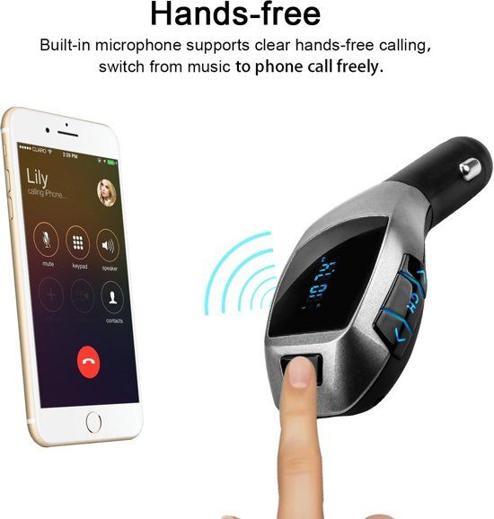 X5 MP3 Bluetooth Adapter / Wireless Bluetooth FM  