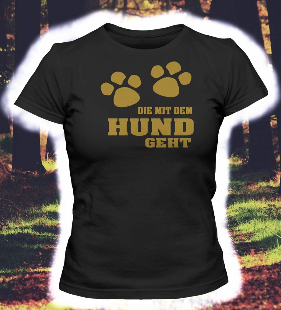 &quot;DIE MIT DEM HUND GEHT&quot; Dubbeglas Shop