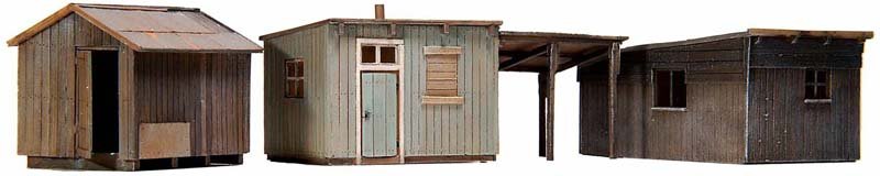Gartenhäuschen, 1:87, Bausatz aus Resin, unlackiert