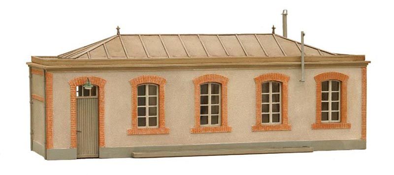 Lampenmagazin, Frankreich, 1:87, Bausatz aus Resin, unlackiert