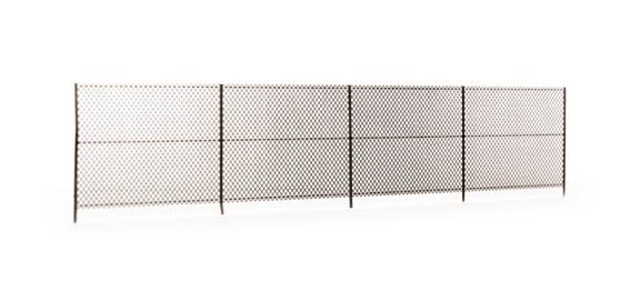 Heras hekwerk, 1:87, bouwpakket geëtst, ongeverfd