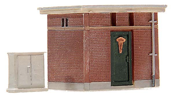 Elektrizitätshäuschen, 1:160, Bausatz aus Resin, unlackiert