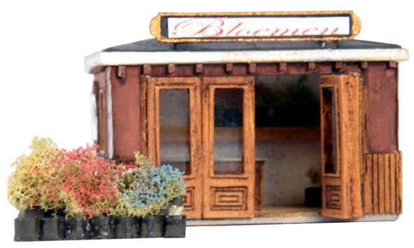 Bloemenstal, 1:160, bouwpakket uit resin, ongeverfd