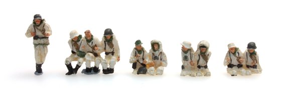 Bemanning Sd.Kfz.251/1B winter, 10 figuren