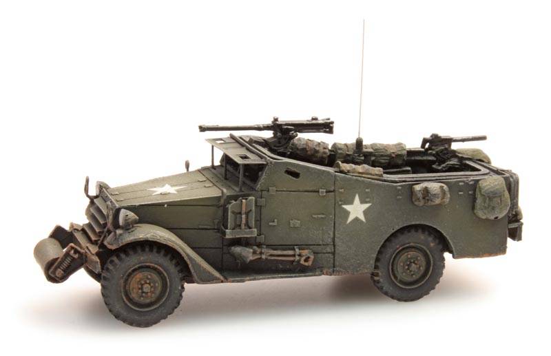 M3A1 White scout car, US / UK