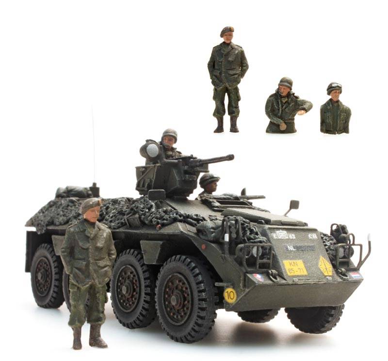 YP-408 Besatzung Niederländisches Heer, 3 Figuren