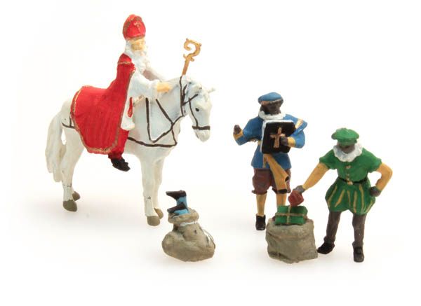 Sinterklaas und Schwarzer Peter