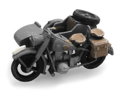 BMW R75 Gespann grau