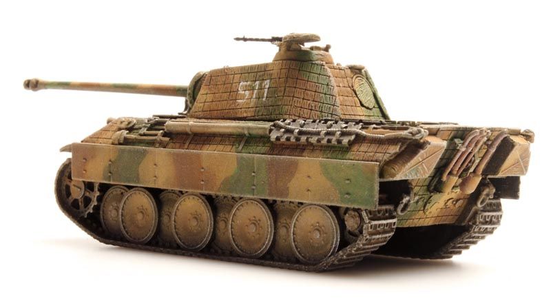 Panther Ausf A, Zimmerit, camo - Artitecshop