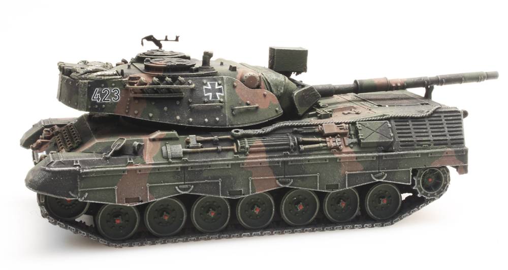Leopard 1A1A2 Flecktarn für Eisenbahntransport Bundeswehr
