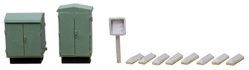 Schaltkästen, Steckentelefon Satz, 1:160
