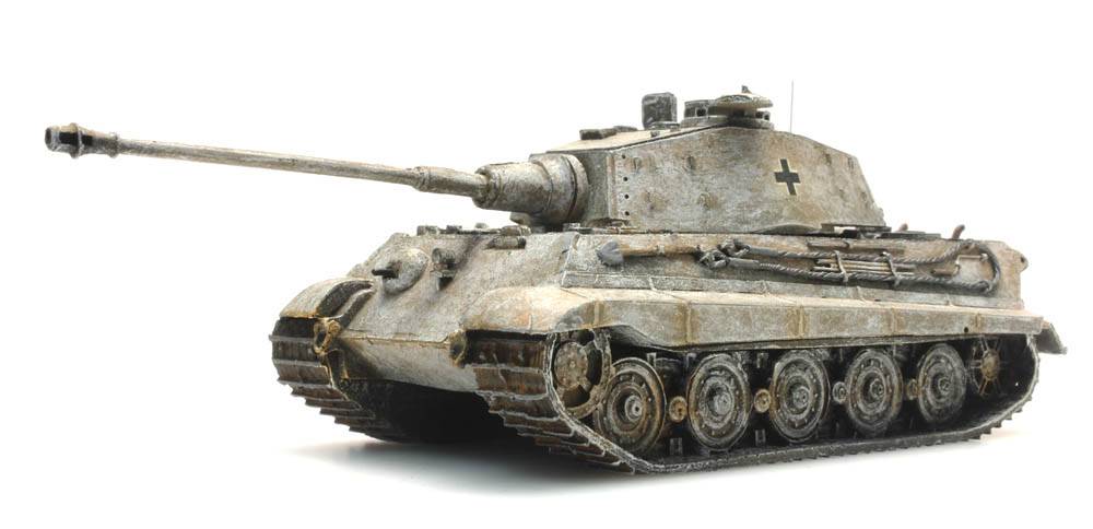 Tiger II Henschel, winter camouflage - Artitecshop