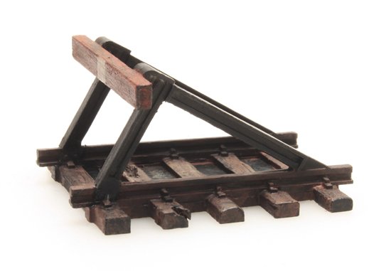 Open stootjuk zonder buffers