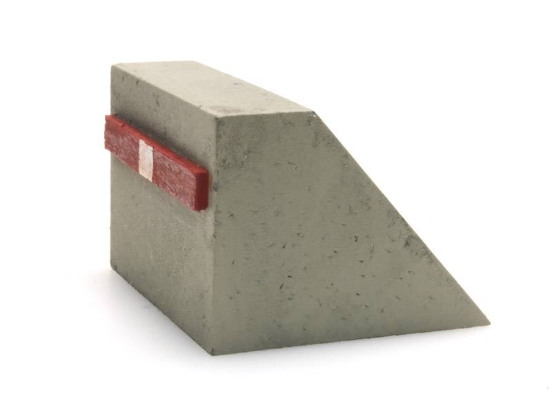 Betonnen stootblok
