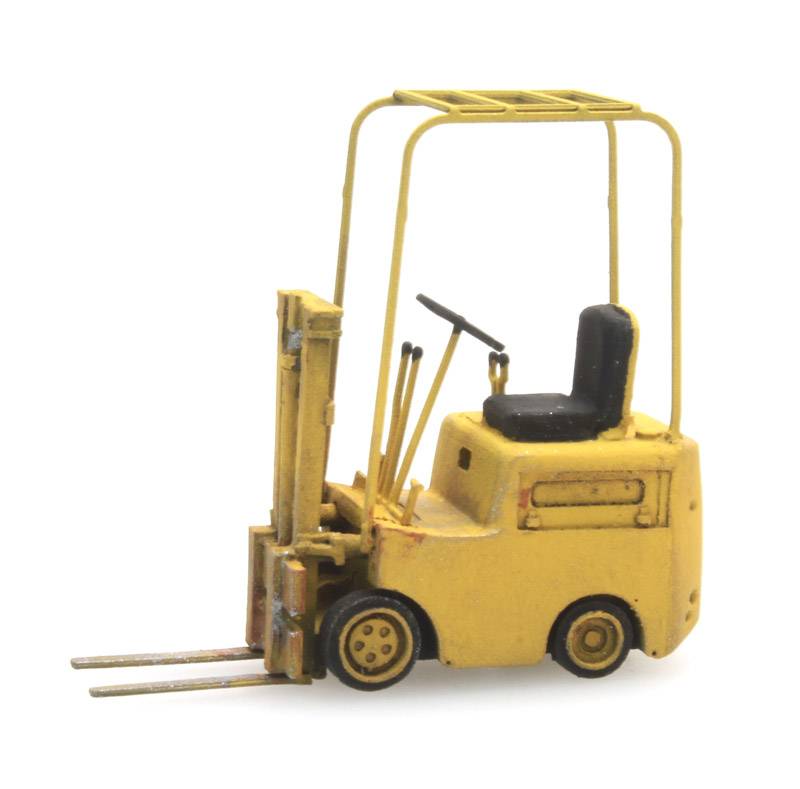 Forklift yellow