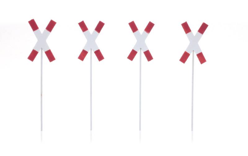 Deutsche Bahn railroad crossings 1961> 4 pieces