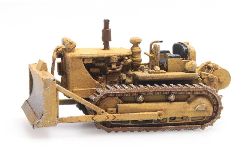 Planierraupe D7 gelb