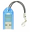 Dolphix Compacte USB Micro SDHC (High Capacity) Kaartlezer voor uw Notebook, laptop of computer - Blauw