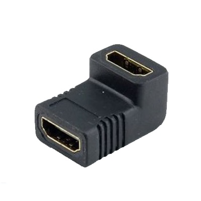 HDMI Female naar HDMI Female 90° Connector