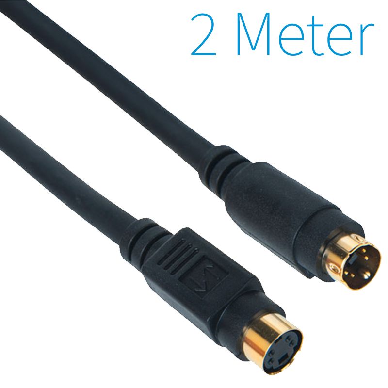 S-Video Verlengkabel 2 Meter
