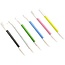 Dolphix Stylus pennen voor de Nintendo DSi – set van 6 stuks – zwart, wit, blauw, roze, geel, groen