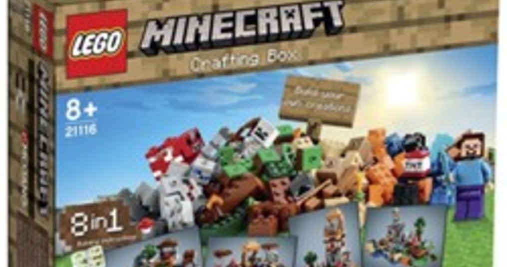 Nieuwe Minecraftsets, vanaf november