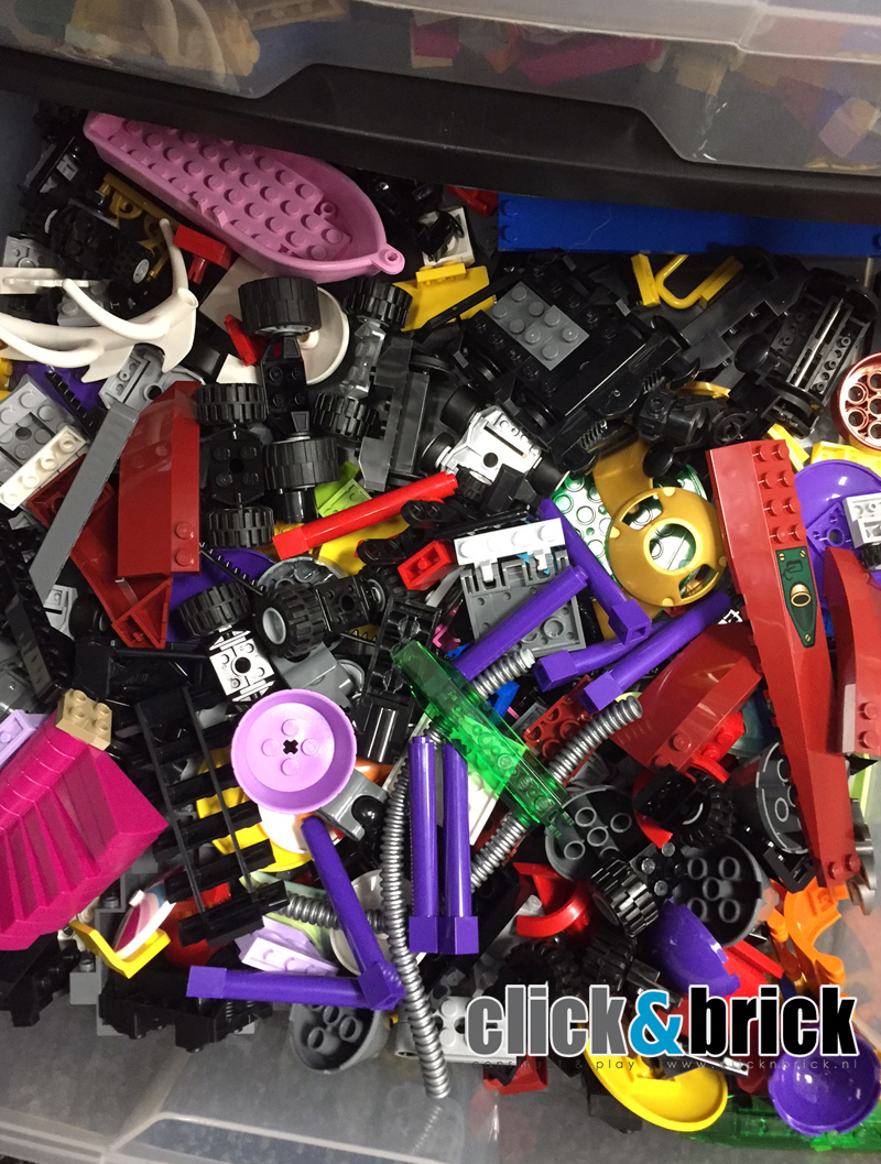 Overige LEGO onderdelen in lade 6