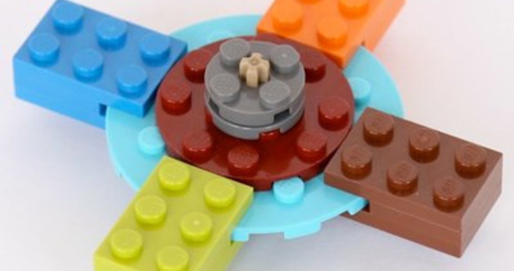 Fidget Hand Spinner LEGO