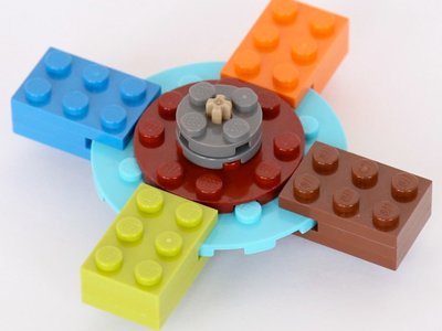 Fidget Hand Spinner LEGO