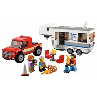 60182 City Pick-up truck en caravan