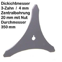Grasmesser und Dickichtmesser für Motorsense und Freischneider