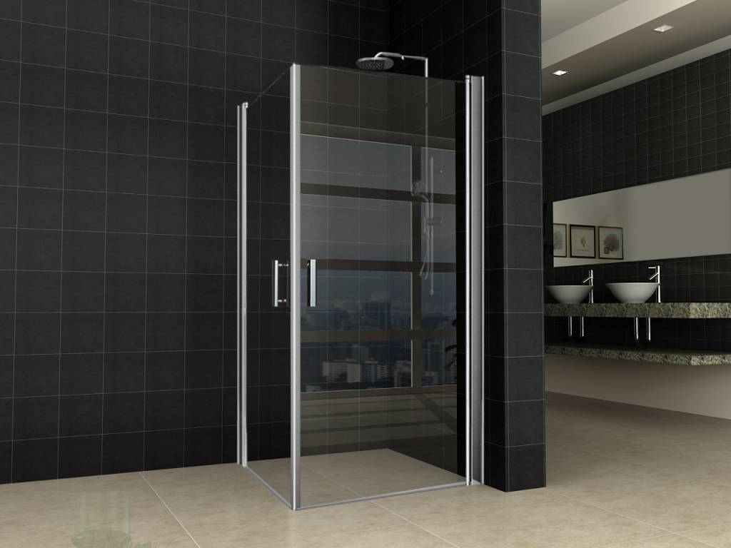 Aqua Splash Douchecabine Vierkant 90X90X200Cm 8Mm Nano Met Anti-Kalk ... Aqua Splash Douchecabine Vierkant 90X90X200Cm 8Mm Nano Met Anti-Kalk ...