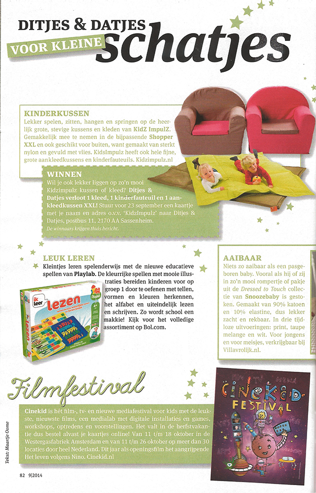 KidZ ImpulZ Kinderfauteuil in Ditjes&Datjes