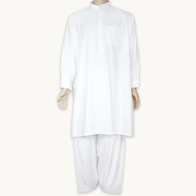 Salwar Kameez Herren - Zartcreme