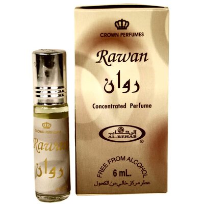Al-Rehab Konzentriertes Parfümöl Rawan von Al Rehab 6ml Parfüm ohne Alkohol