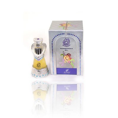 Afnan Concentrated Perfume Oil Al Fustan Silver - Perfume free from alcohol