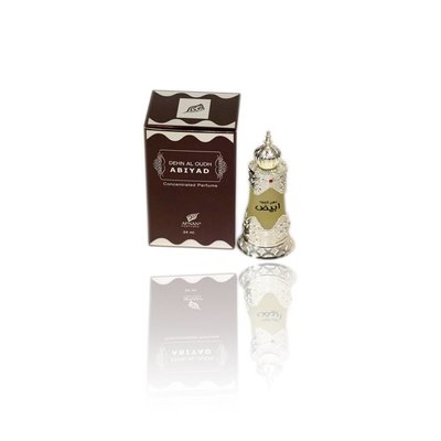 Afnan Concentrated Perfume Oil Dehn al Oudh Abiyad 24ml