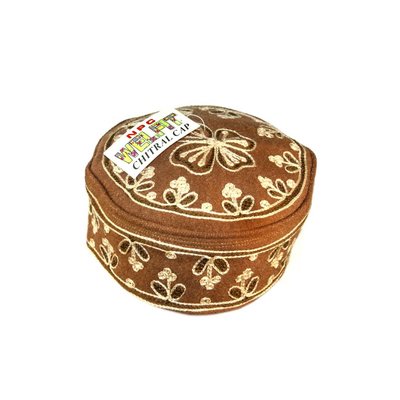 Chatrali cap with embroidery / Gr. M / L (54/56)