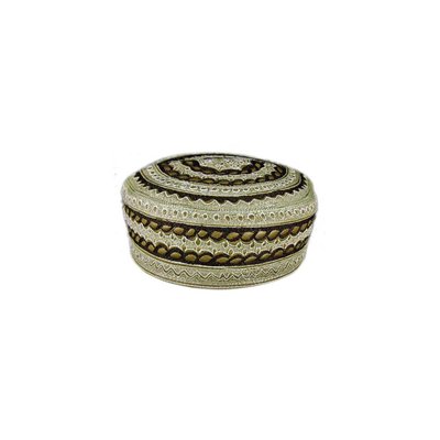 Panjabi cap with embroidery / Size S(52)