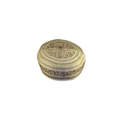 Panjabi cap with embroidery / Size M(54)