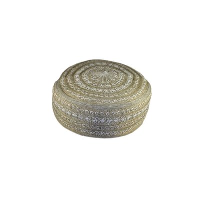 Panjabi cap with embroidery