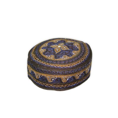 Panjabi cap with embroidery
