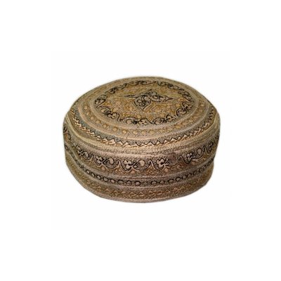 Panjabi cap with embroidery / Size M(54)