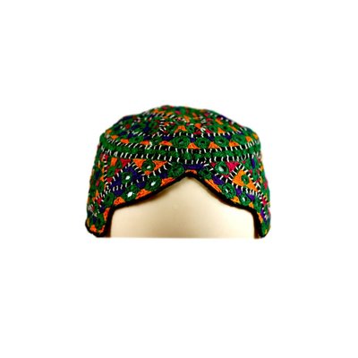 Colorful Sindhi cap with embroidery